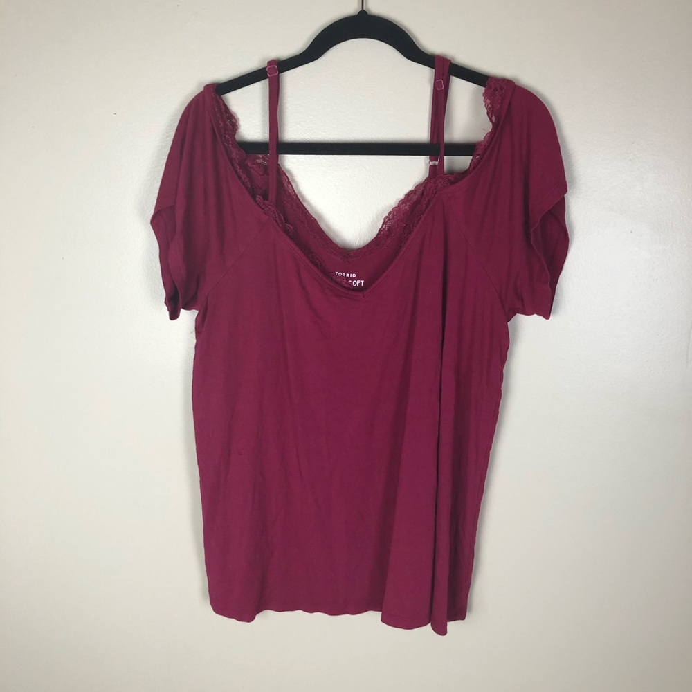 SOLD ❗️Torrid Super Soft Knits Shirt